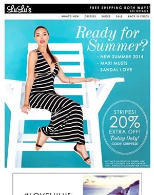 Seeing STRIPES 20% OFF!