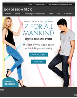 STARTS NOW: Shop the 7 For All Mankind L...